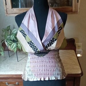 Vintage 100% silk laundry  by shelli segal top